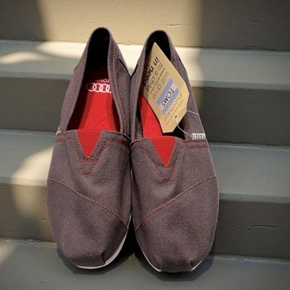 Toms Men Classic Audi Ash New in Box
Size 8 Limited Edition  Gray NWT - Picture 8 of 15